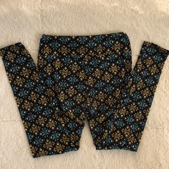 LuLaRoe OS Leggings - Picture 3 of 4